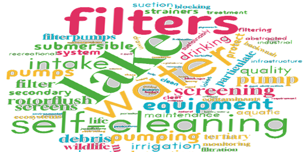 Lake water word cloud