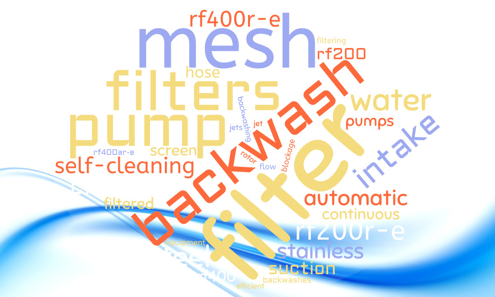 Automatic Backwash Filters wordcloud