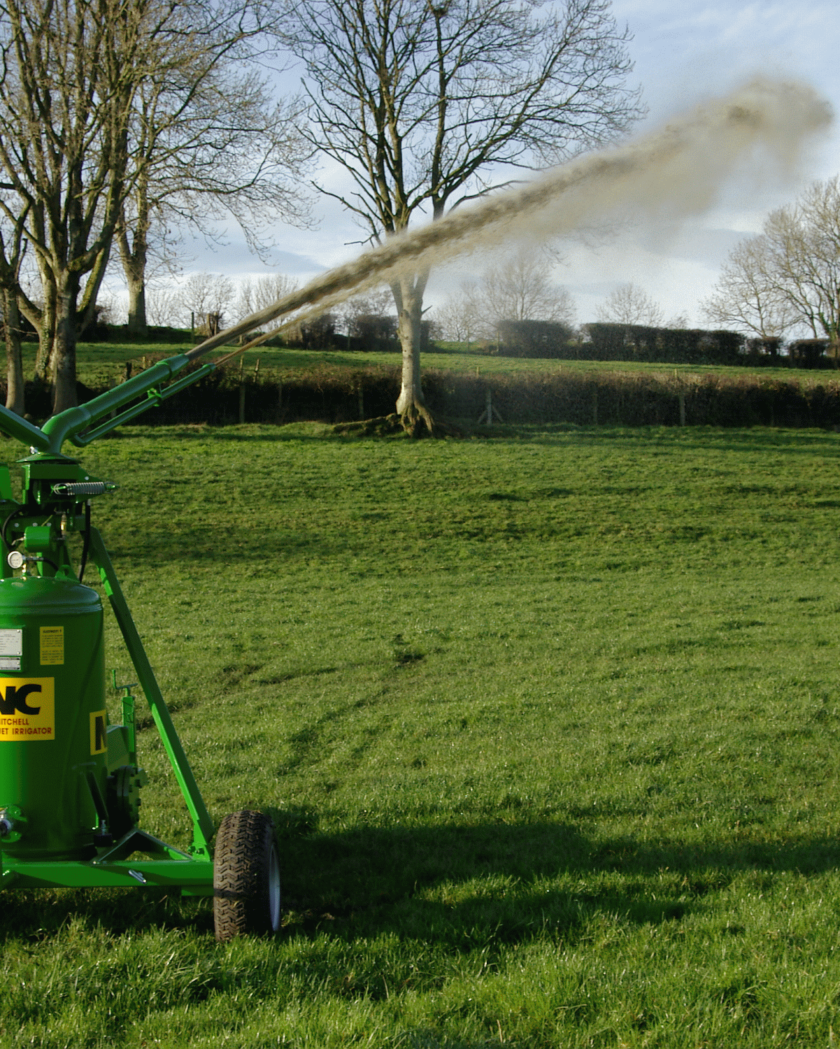 Dirty water irrigation