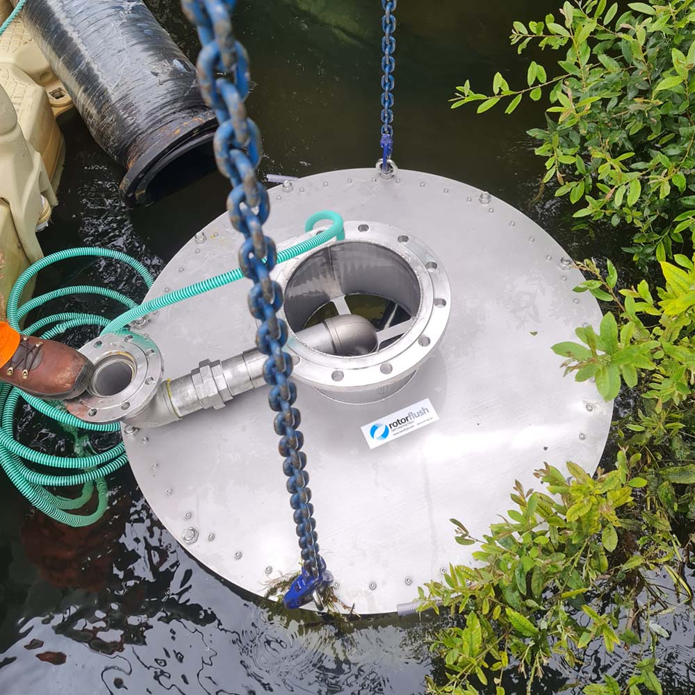 SWWater Trial LW Self-cleaning Intake for Eel Screening